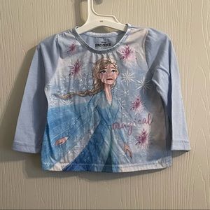 Disney Frozen 2 Elsa PJ Long Sleeve Sleep Shirt For Girls SEND YOUR BEST OFFER